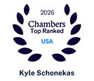 2026 Chambers Top Rated Kyle Schonekas