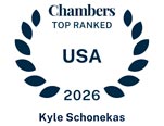 2026 Chambers Top Rated Kyle Schonekas